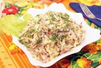 Сытный салатик