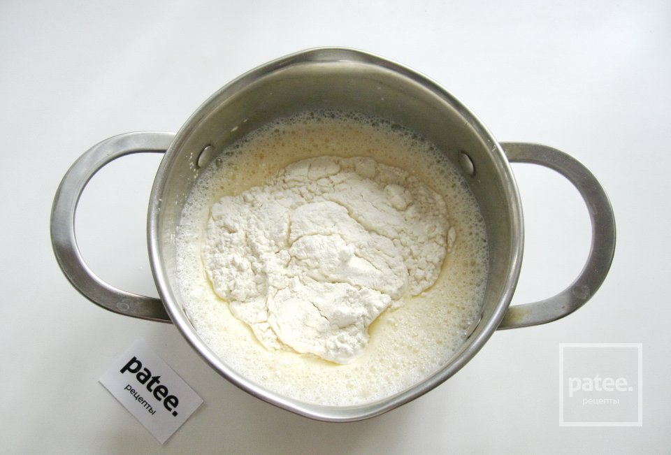 Блинчики со свининой, рисом и зеленым луком - Шаг 4