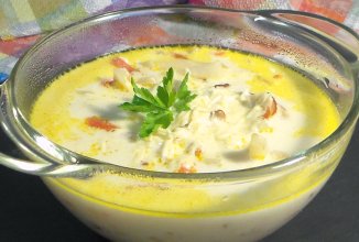 Сырный суп. Лёгкий рецепт