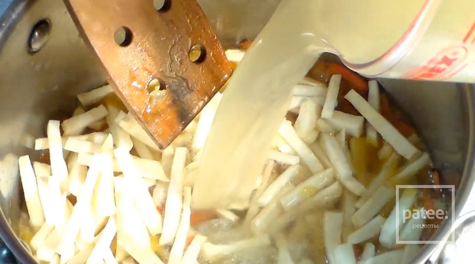 Сырный суп. Лёгкий рецепт - Шаг 4