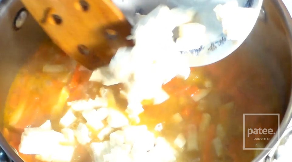 Сырный суп. Лёгкий рецепт - Шаг 5