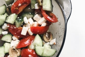 Салат для перекуса, пп