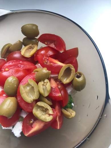 Салат для перекуса, пп - Шаг 1