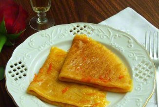 Блины в апельсиновом сиропе