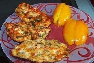 Куриные оладьи