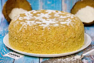 Кокосовый бисквит