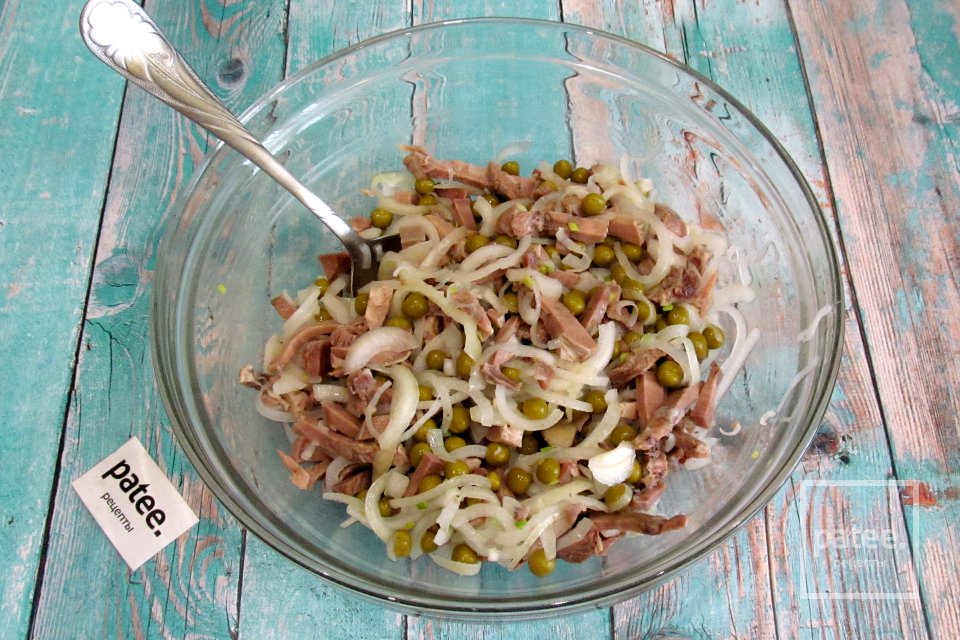 Салат Тёщин язык - Шаг 8