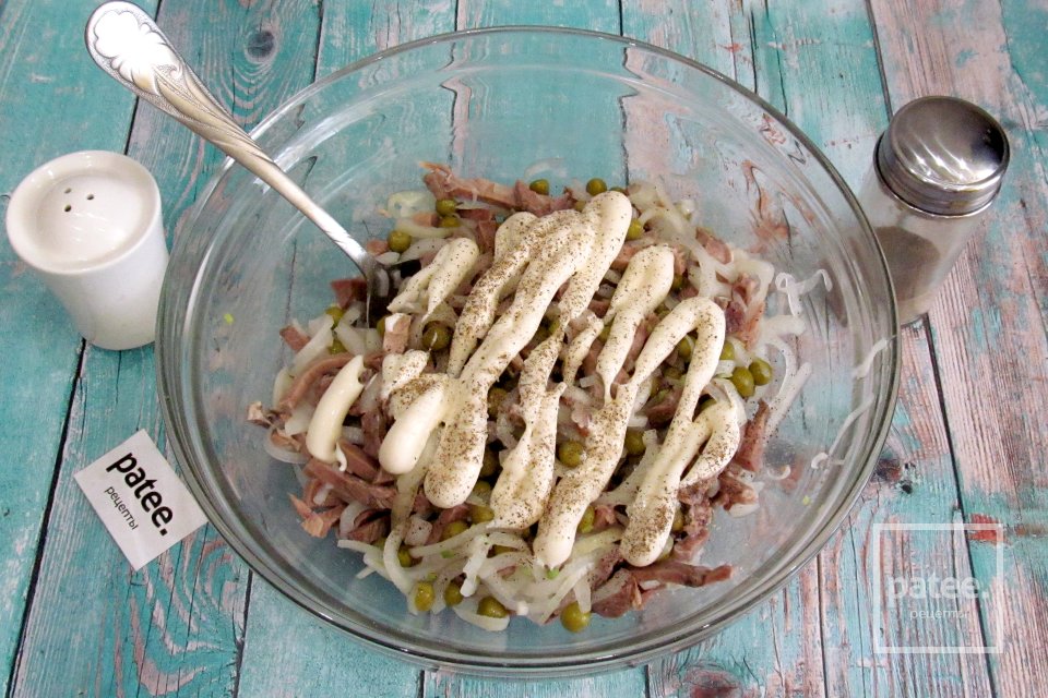 Салат Тёщин язык - Шаг 10