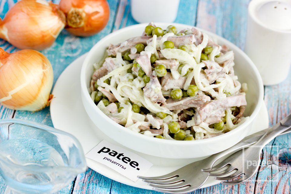 Салат Тёщин язык - Шаг 12