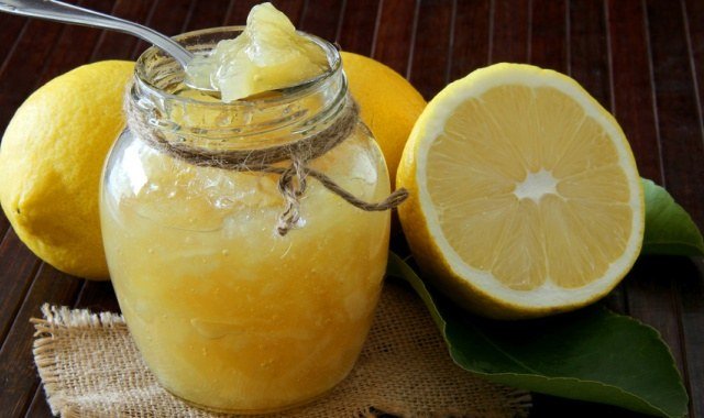 лимонный джем