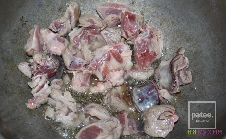 МЯСО ПО УЗБЕЦКИ - Шаг 1
