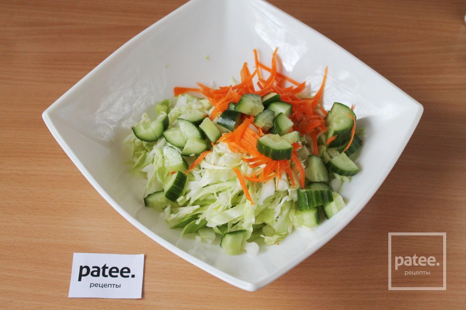 Салат весенний "я худею" - Шаг 6
