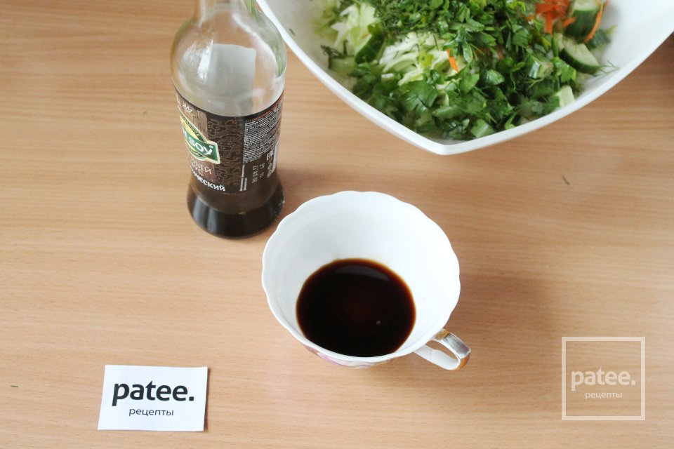 Салат весенний "я худею" - Шаг 9