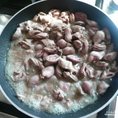 Куриные сердечки - Шаг 2