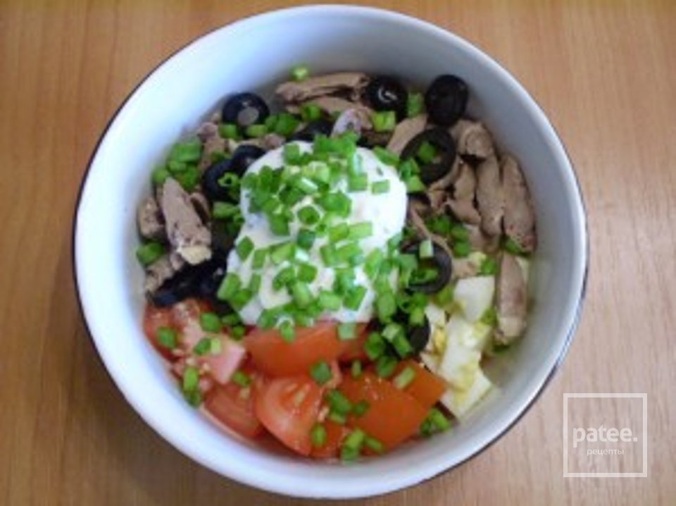 Куриные сердечки с помидорами - Шаг 7