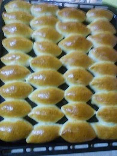 Печеные пирожки с мясной начинкой - Шаг 12