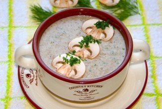 Крем-суп из шампиньонов