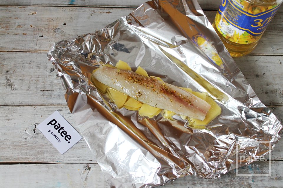 Филе судака в фольге в духовке - Шаг 6