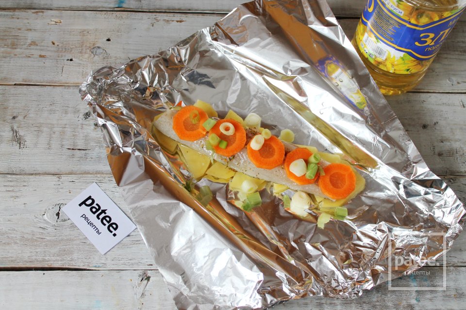 Филе судака в фольге в духовке - Шаг 10