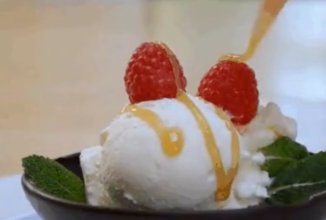 Шоколадная вазочка для мороженного