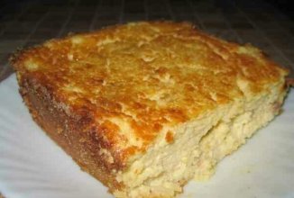 Сирна запіканка з родзинками