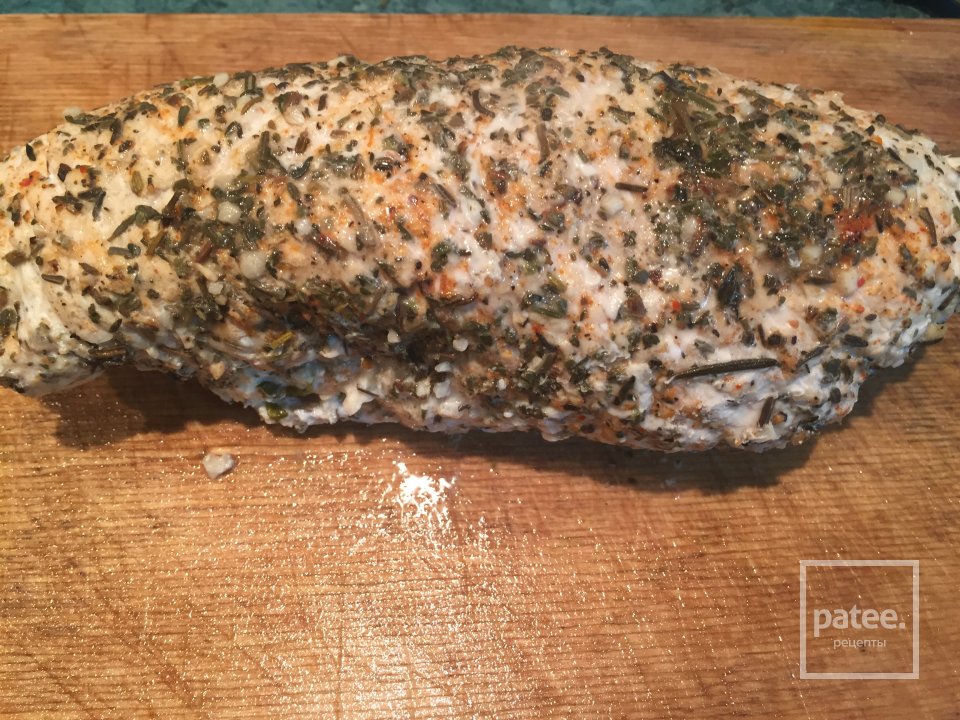 Рулет из грудки индейки - Шаг 4