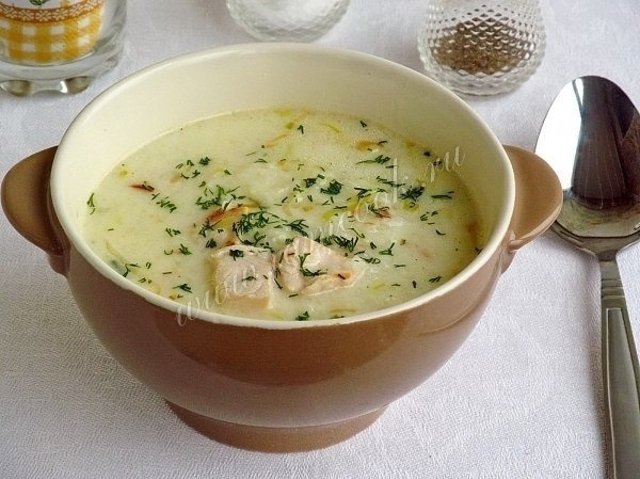 Сытный сливочный суп