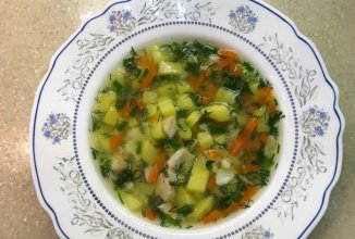 Рыбный суп из трески