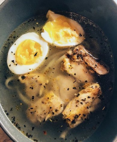 Лёгкий куриный суп