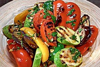 Салат из запеченных овощей