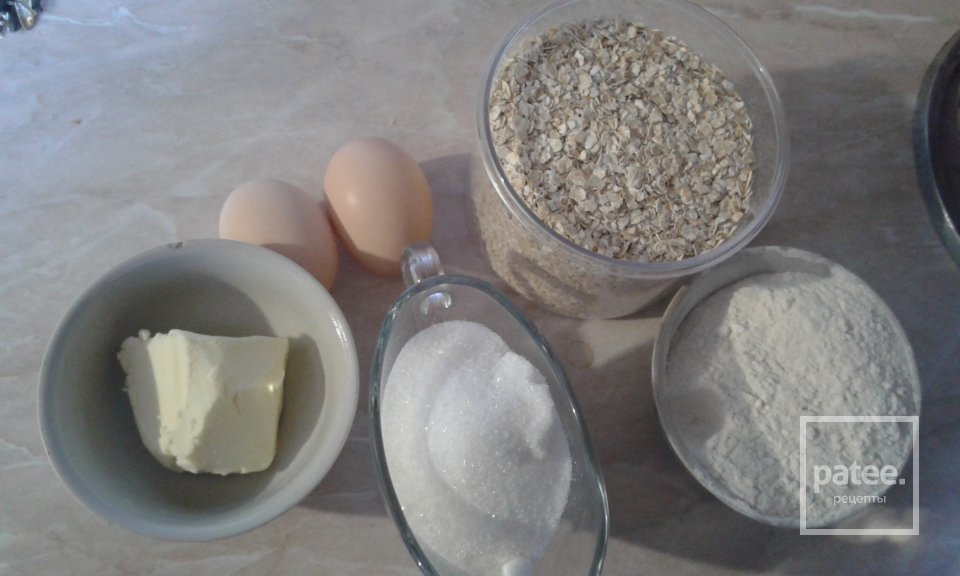 Овсянное печенье - Шаг 1