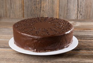 Сирна запіканка під шоколадним бісквітом