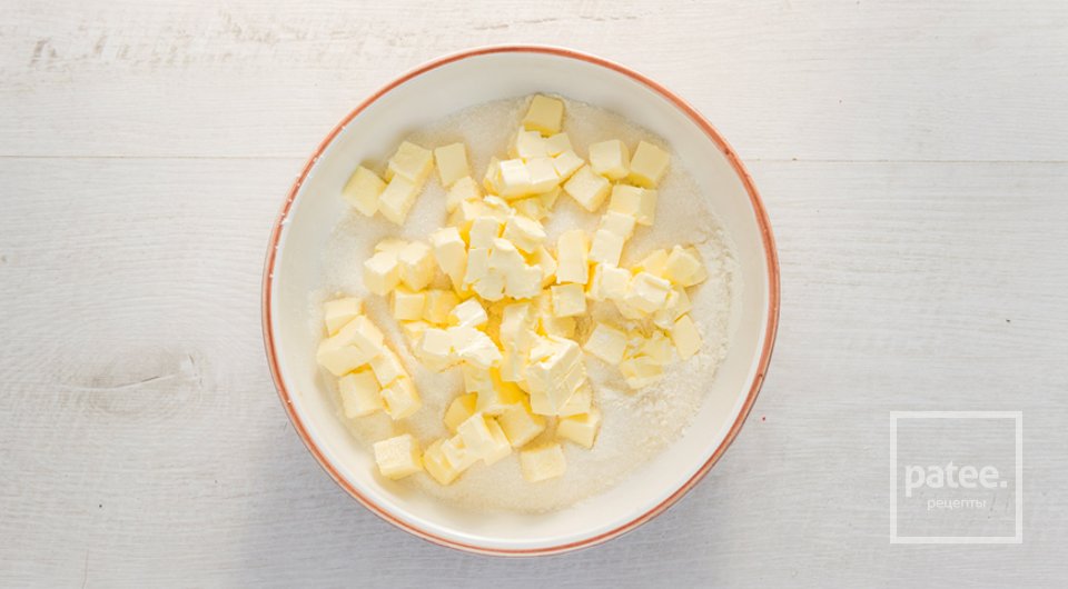 Открытый пирог с грибами - Шаг 1