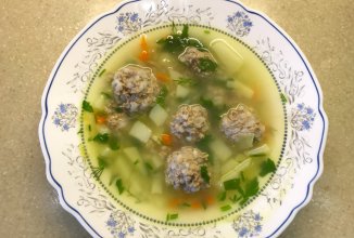 Суп с фрикадельками