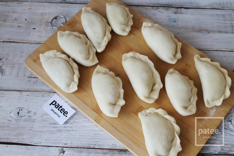 Вареники с мясом - Шаг 9