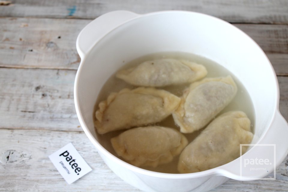 Вареники с мясом - Шаг 10