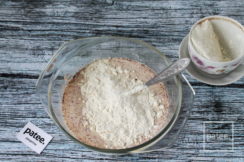 Блины с корицей на кефире - Шаг 7