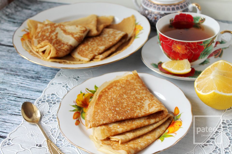 Блины с корицей на кефире - Шаг 12