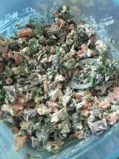 САЛАТ ГРИБНОЙ 🍄 - Шаг 1