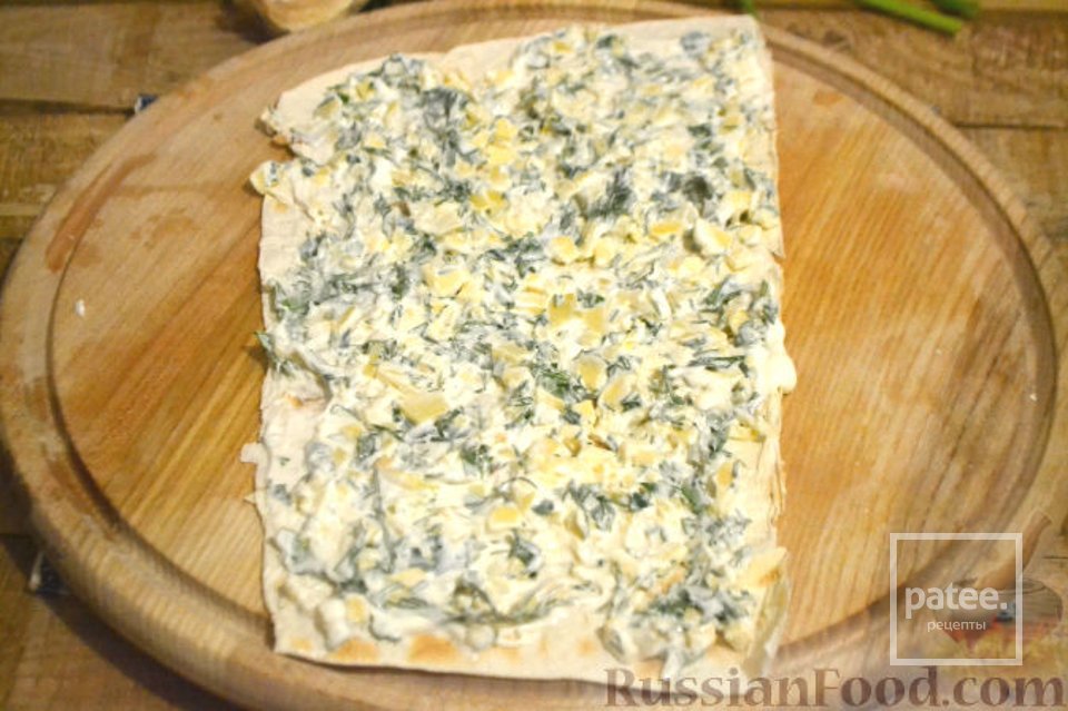 Лаваш з крабовими палочками - Шаг 5