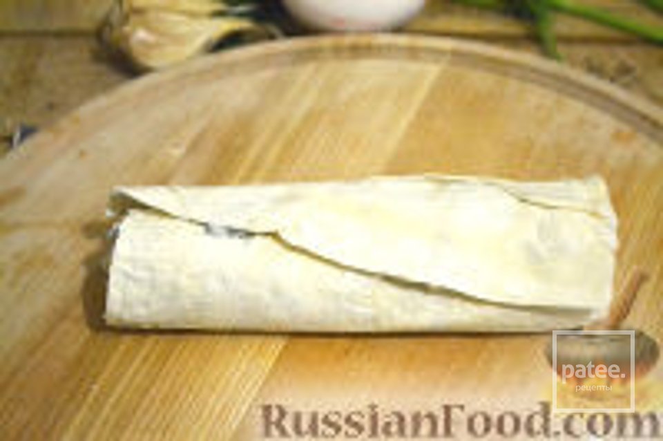 Лаваш з крабовими палочками - Шаг 6