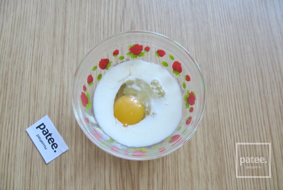 Салат с помидором и омлетом - Шаг 3