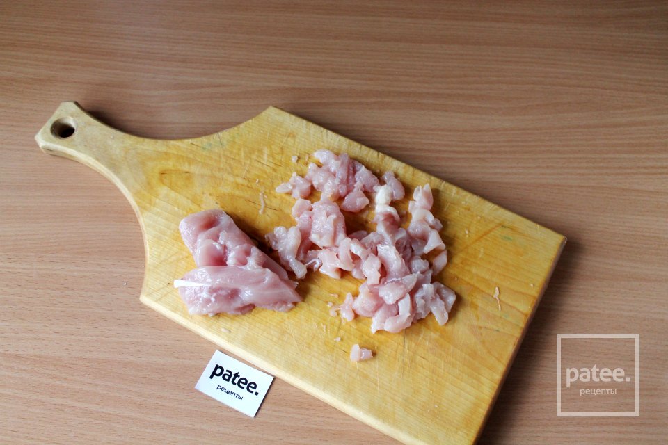 Рубленые котлеты из куриного филе с сыром - Шаг 2