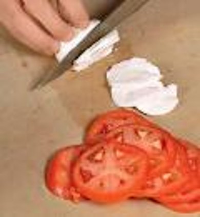 САЛАТ “КАПРЕЗЕ” - Шаг 1