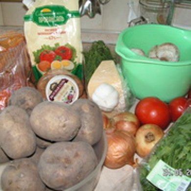 Мясо с под шубой - Шаг 1