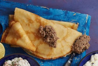 Блины с несладкой начинкой