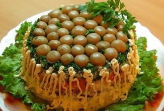 Салат "Грибна поляна"