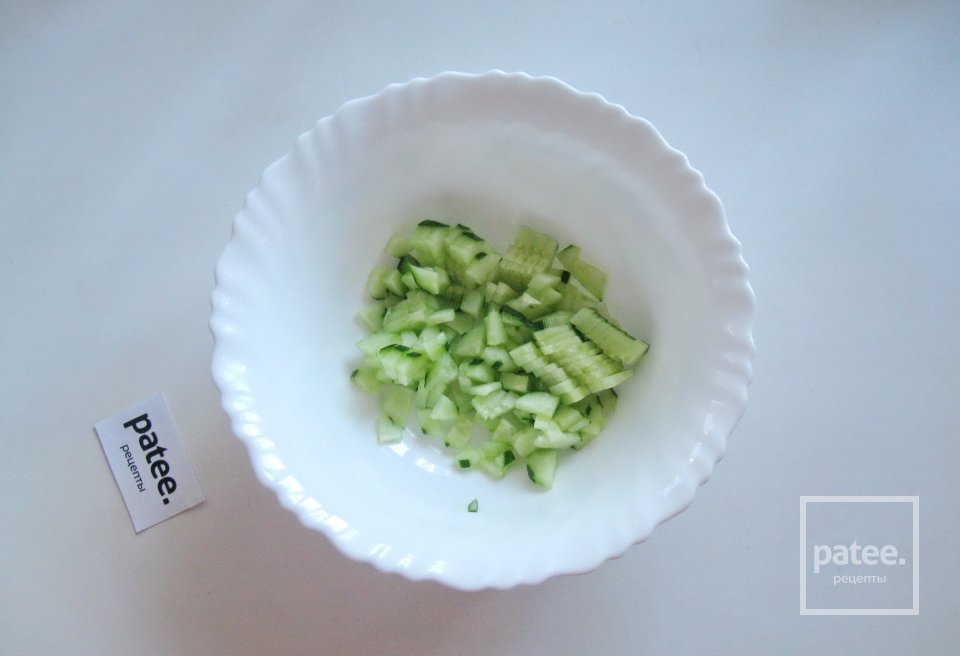 Салат "Окрошка" - Шаг 2