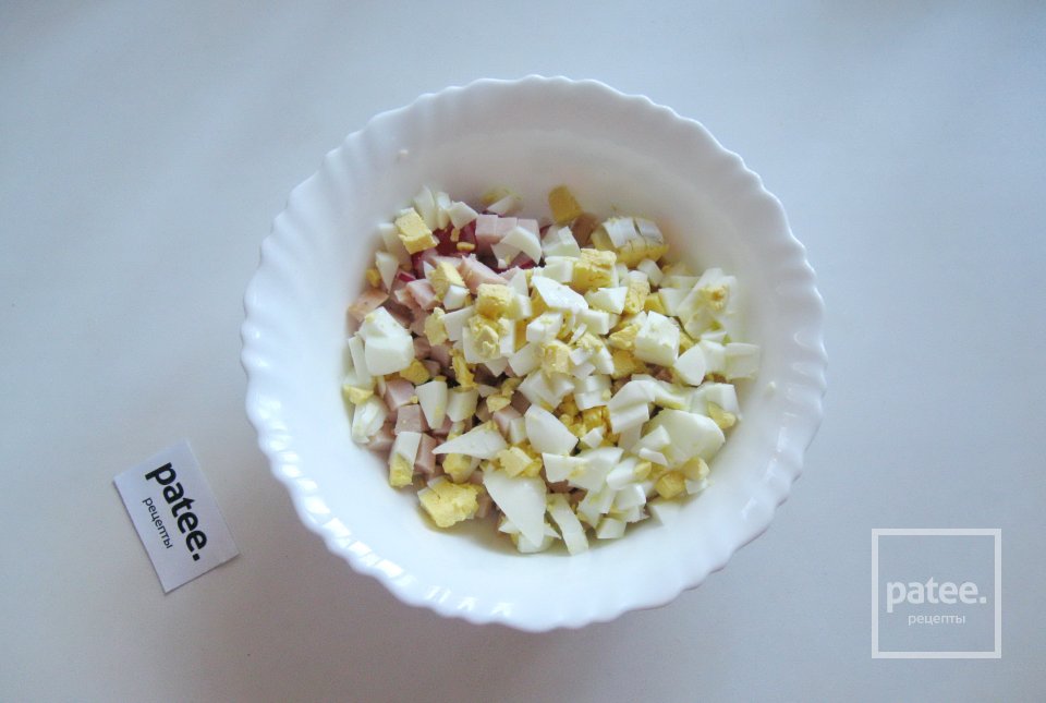 Салат "Окрошка" - Шаг 5