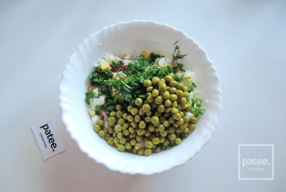 Салат "Окрошка" - Шаг 8